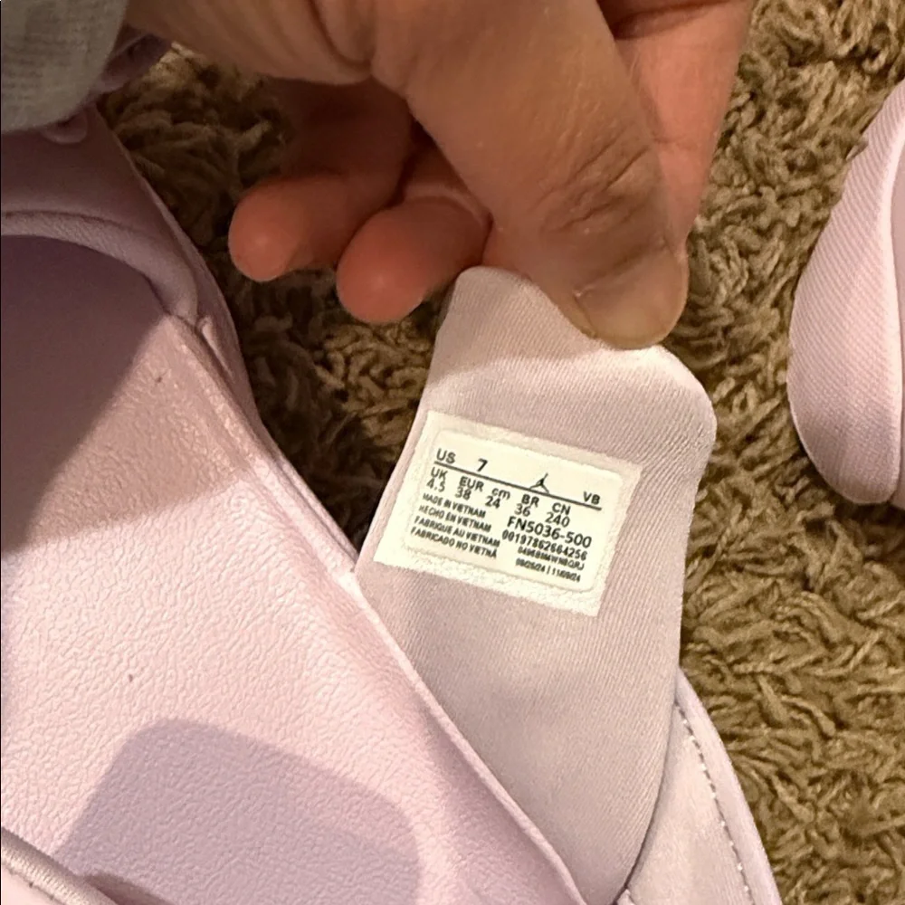 Jordan Lavender Platform Sandals